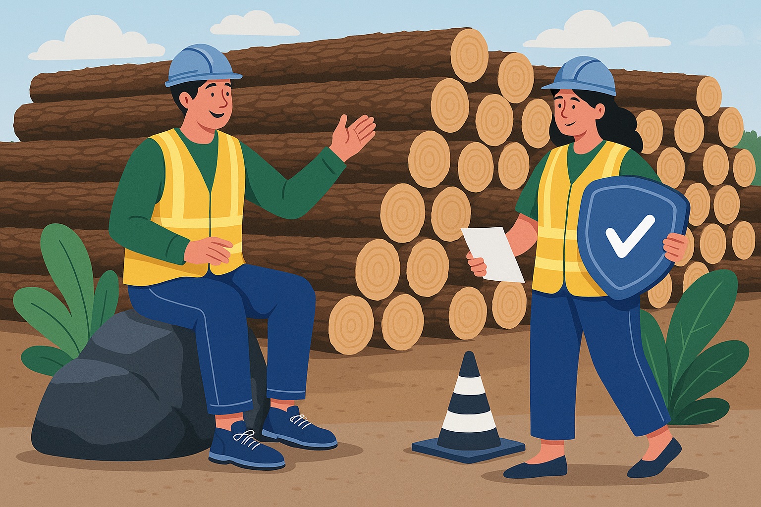 Ilustración de login